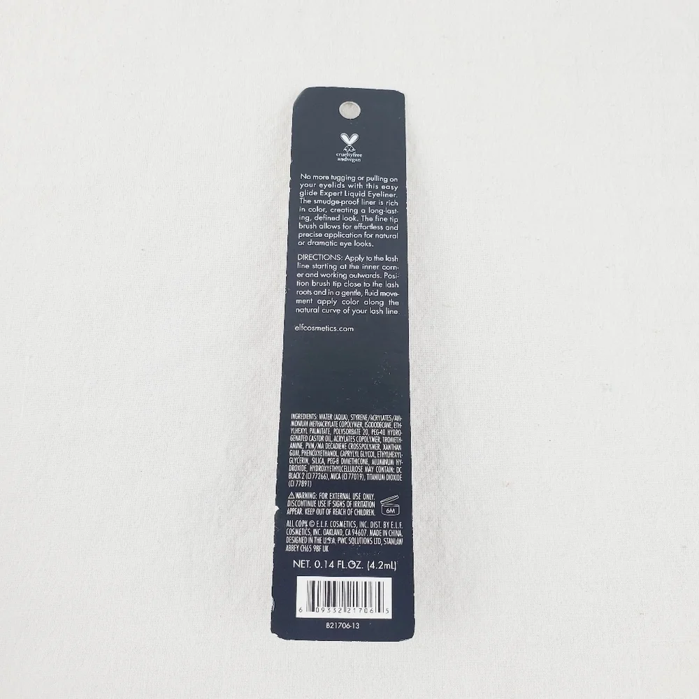 3 FOR $15 💟💟 E.L.F expert eyeliner shade charcoal